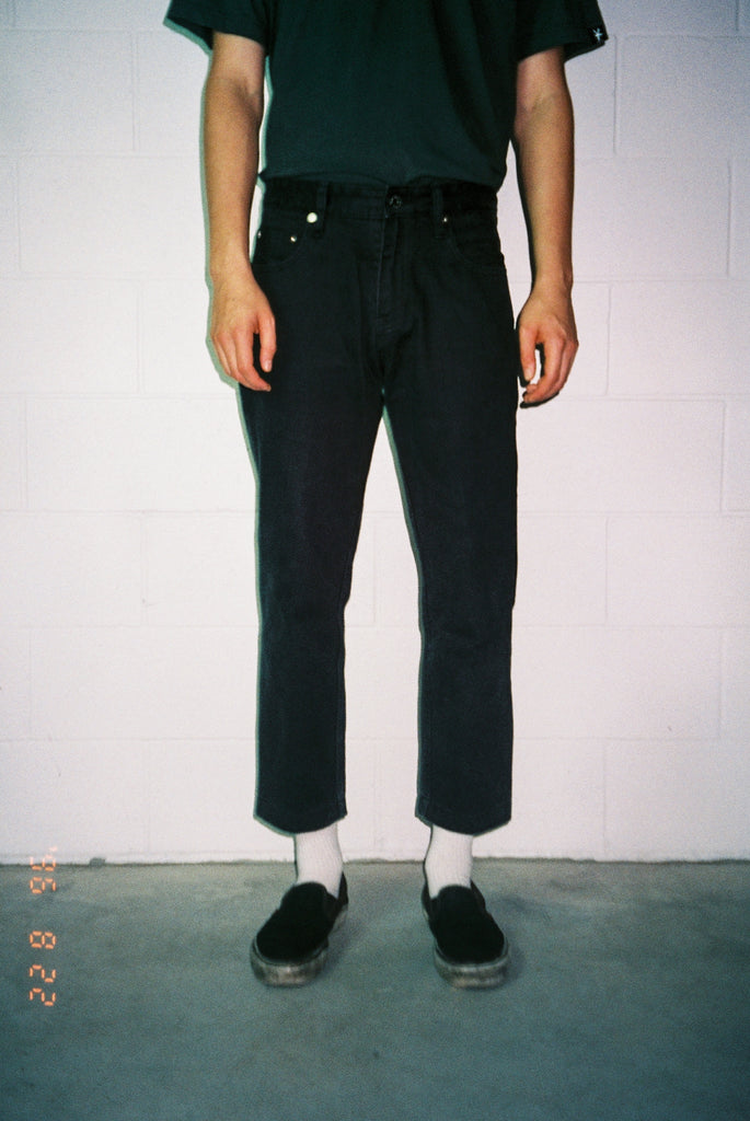 THE HEAVYS JEANS / FADED BLACK