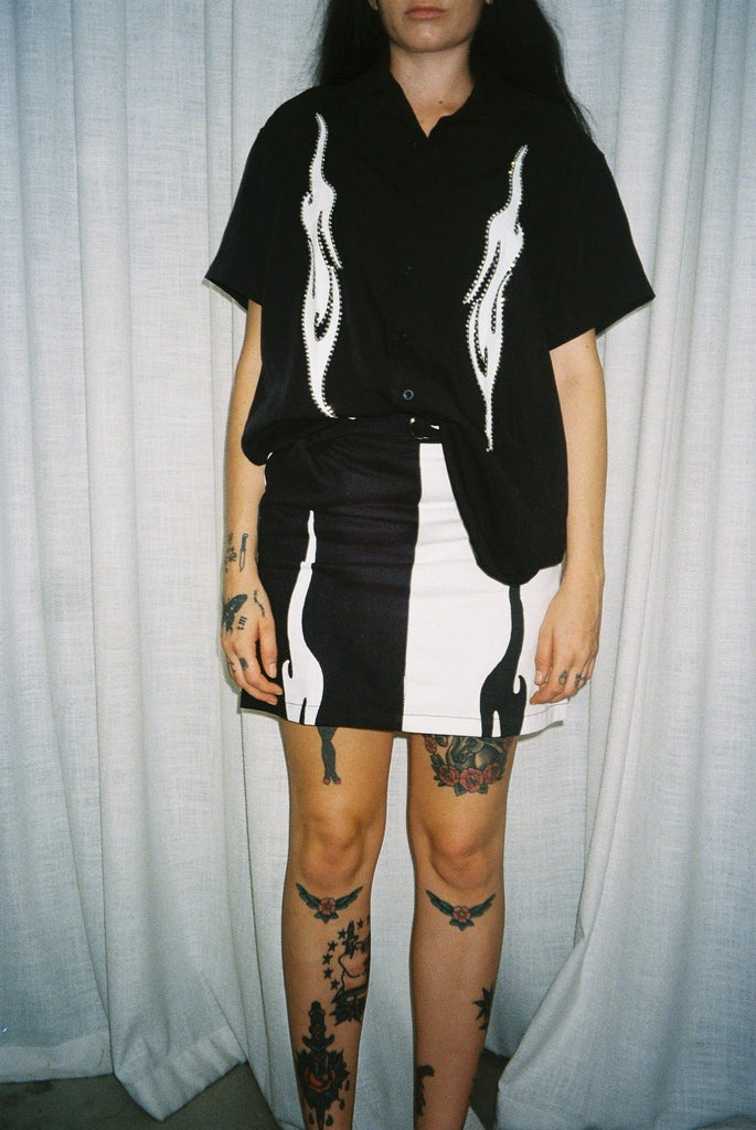 SMOKE SHIRT / BLACK