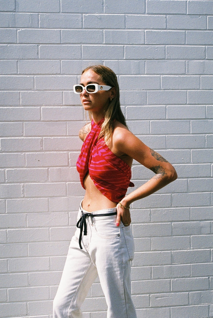 WARP SARONG / PINK