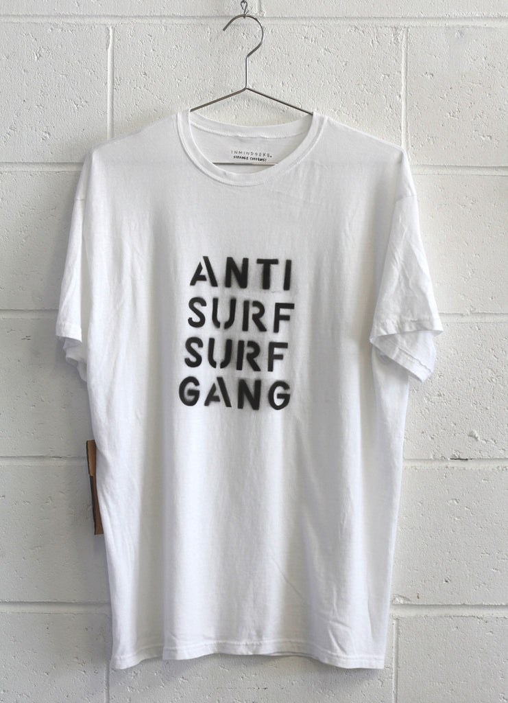 ANTI SURF SURF GANG TEE / custom tee 1 of 4
