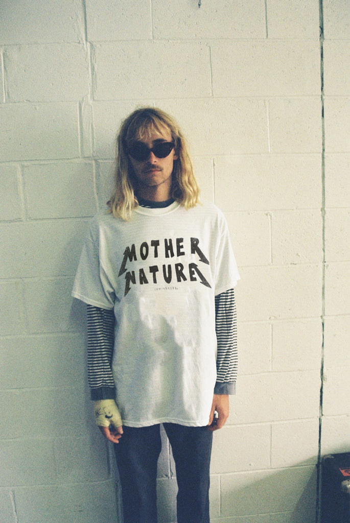 MOTHER NATURE TEE / WHITE