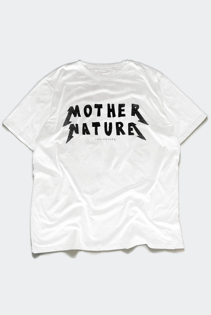 MOTHER NATURE TEE / WHITE