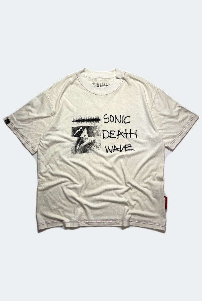 SONIC DEATH WAVE TEE / NATURAL